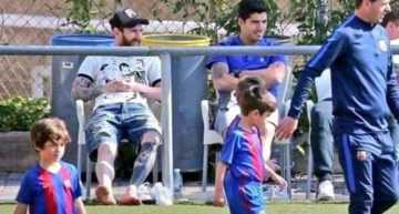 Padres, tomen nota: Messi y Suárez no protestan ni agobian a sus hijos