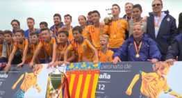 VIDEO: Así celebró la Selección FFCV Sub-12 el Campeonato de España 2017