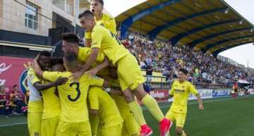 El Villarreal se exhibe ante el FC Barcelona (3-0) en la Copa del Rey Juvenil
