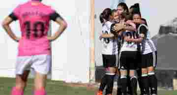 El Valencia Femenino se muestra dominante ante el Madrid CF Femenino (4-0)
