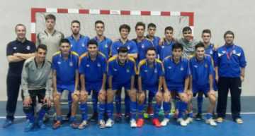 Amistoso entre la Selección Juvenil FFCV de fútbol sala y el Alzira FS
