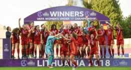 Dos goles de Eva Navarro dan a España Sub-17 el Europeo Femenino de Lituania (2-0)