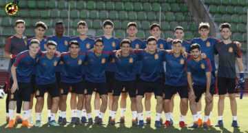 Seis futbolistas representarán al fútbol valenciano con España Sub-18 en los Juegos del Mediterraneo