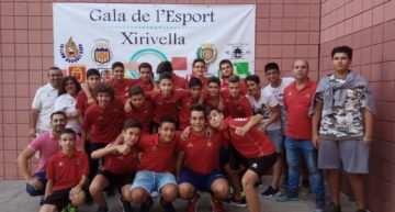 El Sporting Xirivella fue premiado por su ‘unión’ en la III Gala del Deporte de Xirivella