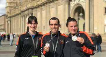 Fundación Espurna regresa de Zaragoza con seis medallas en el Campeonato Nacional de atletismo indoor