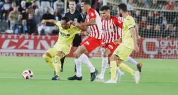 El Villarreal sufrió para empatar en dieciseisavos de Copa ante la UD Almería (3-3)