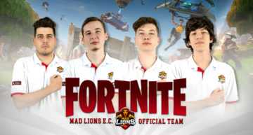 MAD Lions EC entra en la escena competitiva de FortniteBattleRoyale y presenta su nueva escuadra