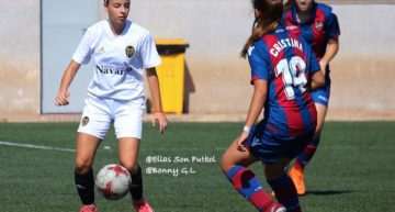 El Valencia cuaja un partido perfecto y se impone al Levante en Liga Autonómica Femenina (2-0)