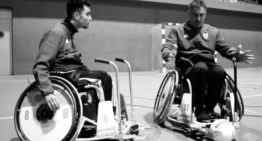 La Asociación de Futbolistas del VCF presenta la primera Escuela de ‘A-Ball’, fútbol en silla de ruedas
