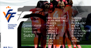 Histórica primera citación de la nueva Selección Femenina FFCV Sub-21