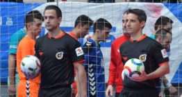 El duo de árbitros Rabadán y Delgado estarán en la Copa del Rey de Fútbol Sala 2019 de Valencia