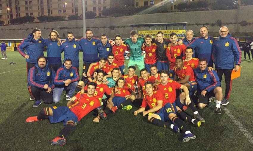 La España Sub-18 de Santi Denia conquistó el trofeo del Atlántico tras ...