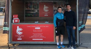 Costa Blanca Futsal Cup promociona su 15 aniversario en la XXX Copa de España de fútbol sala en Valencia