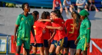 España debutó en el COTIF Cañamás Naranja sin contemplaciones ante Mauritania (0-11)
