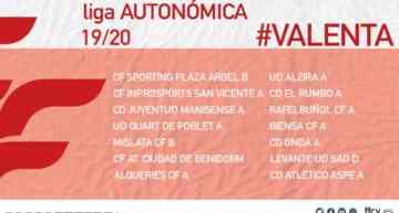 La Liga Autonómica Valenta ya tiene calendario 2019-2020