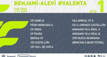 Estos son los 6 grupos de las nuevas Ligas Valenta Benjamín-Alevín 2019-2020