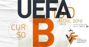 La FFCV oferta un curso de entrenador Licencia UEFA B (antiguo Básico/Nivel 1)