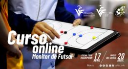 Nuevo curso online FFCV de Monitor de fútbol sala a partir del 20 de abril
