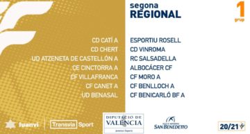 ¡Vamos allá! Calendarios confirmados de los 17 grupos de Segunda Regional FFCV masculina