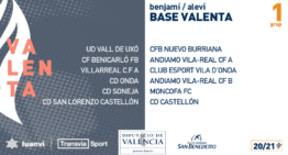 La Liga Base Valenta (Benjamín y Alevín) ya conoce sus seis grupos 20-21