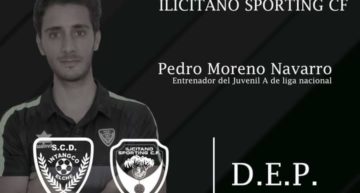 Mazazo en el Intangco tras el fallecimiento del entrenador del Juvenil ‘A’ Pedro Moreno