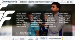 Primera convocatoria de la Selecció Valenciana masculina sub14 de fútbol tras los 3 meses de ‘parón’