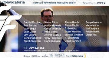 Algorfa acogerá el regreso al trabajo de la Selecció Valenciana masculina sub16 de fútbol