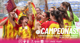 La Selecció Valenciana, subcampeona del XI CNSA Valenta absoluto de fútbol playa que gana Catalunya