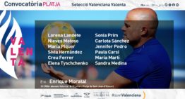 Estas son las 12 convocadas por la Selecció Valenciana Valenta asboluta de fútbol playa para el XI Campeonato de España