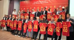 ‘Leyendas de España’ reunió en València a los internacionales de la Comunitat con la Selección Española