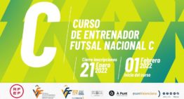 Disponibles las plazas del nuevo curso FFCV de Entrenador de futsal Licencia Nacional C