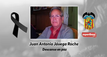 Luto por la muerte de Juan Antonio Jávega Roche, histórico expresidente del Albalat CF