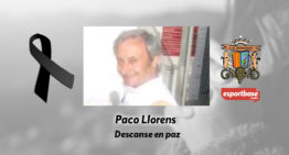 Duelo por la muerte de Paco Llorens, histórico masajista de la UD SIA Benigànim