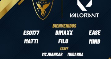 UCAM Esports Club ya tiene su equipo de Valorant para 2022