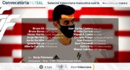 Las selecciones valencianas sub14 y sub16 de fútbol sala anuncian sus convocatorias