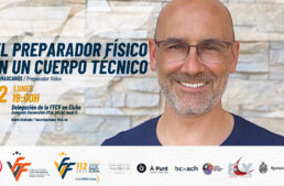 El preparador físico José Mascarós, próximo ponente de las Jornadas de Actualización de la FFCV