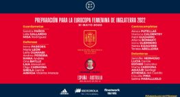 Cuatro jugadoras Valenta, convocadas por España para la Fase de Preparación de la Eurocopa 2022