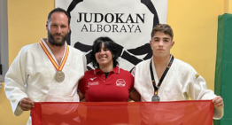 Los judokas ‘chuferos’ Jorge Catalá y Rubén Gimeno, subcampeones de España