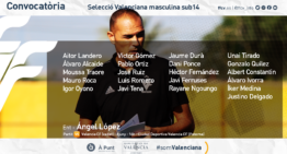 Las selecciones valencianas sub-14 y sub-16 anuncian sus convocatorias para los amistosos ante el Valencia CF