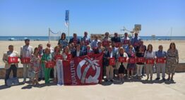 Alboraya renueva las banderas Qualitur un año más en Port Saplaya y La Patacona