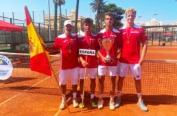 España conquista el título de la Copa Davis Junior 2022 en Valencia