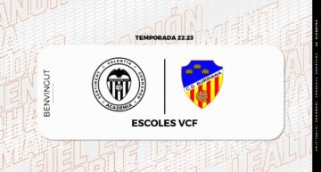 El Valencia CF incorpora al CD Burriana a su proyecto de Escoles VCF en la Academia