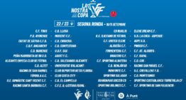 La FFCV anuncia los cruces de la segunda ronda de La Nostra Copa