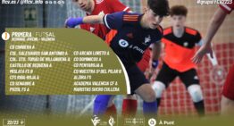 Anunciados los grupos y los calendarios de Primera Regional Juvenil de fútbol sala