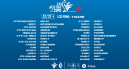 La FFCV anuncia los cruces de 1/32 de final de ‘La Nostra Copa’
