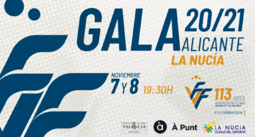 La Gala de Alicante de entrega de trofeos 20/21 se celebrará en La Nucía