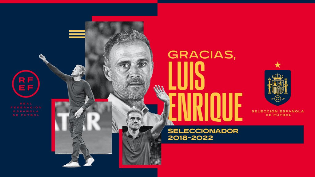 La RFEF lo hace oficial: fin del ciclo de Luis Enrique al frente de la Selección