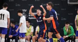 La Selección Valenciana sub-16 de fútbol sala consigue un empate agónico (4-4) ante Aragón