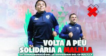 ‘I Volta a Peu Solidària’ en conmemoración del 50 aniversario del CD Malilla