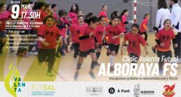 Inscripciones abiertas para el Clínic de futsal Valenta en Alboraia